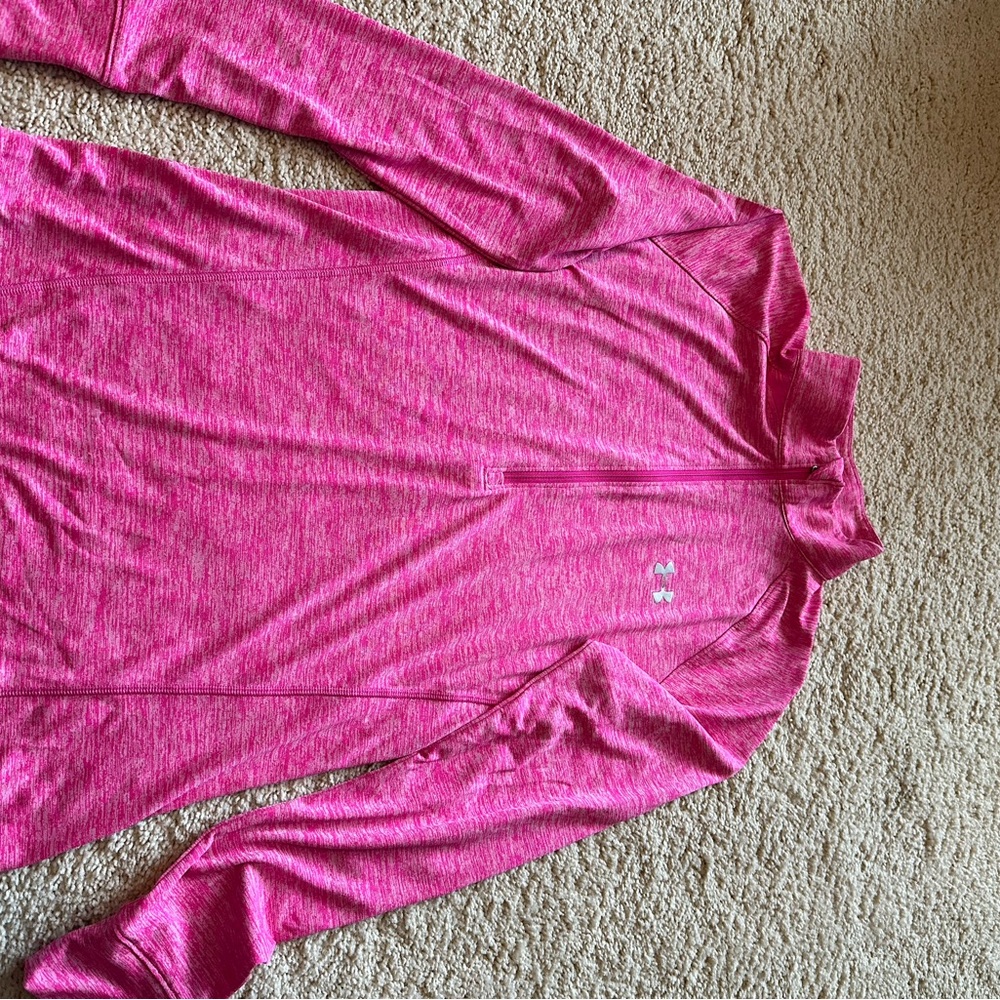 Under Armour Vibrant Pink Athletic Top